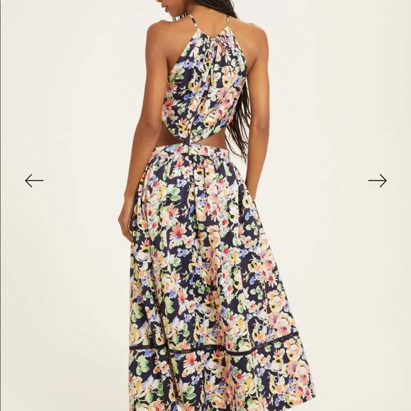 Something Navy Dress - Size Small- Worn Once - Picture 6 of 8